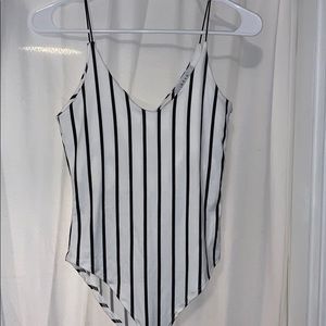 Striped Bodysuit